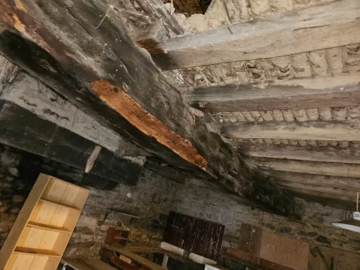 Pourquoi un traitement de bois sur les charpentes est-il important ?, Maen Roch, Progrès Rénovation