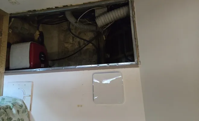 Pose d'une VPH dans une maison à Saint-Etienne-en-Cogles, Maen Roch, Progrès Rénovation