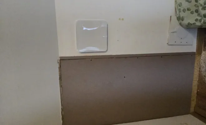 Pose d'une VPH à Maen Roch, Maen Roch, Progrès Rénovation